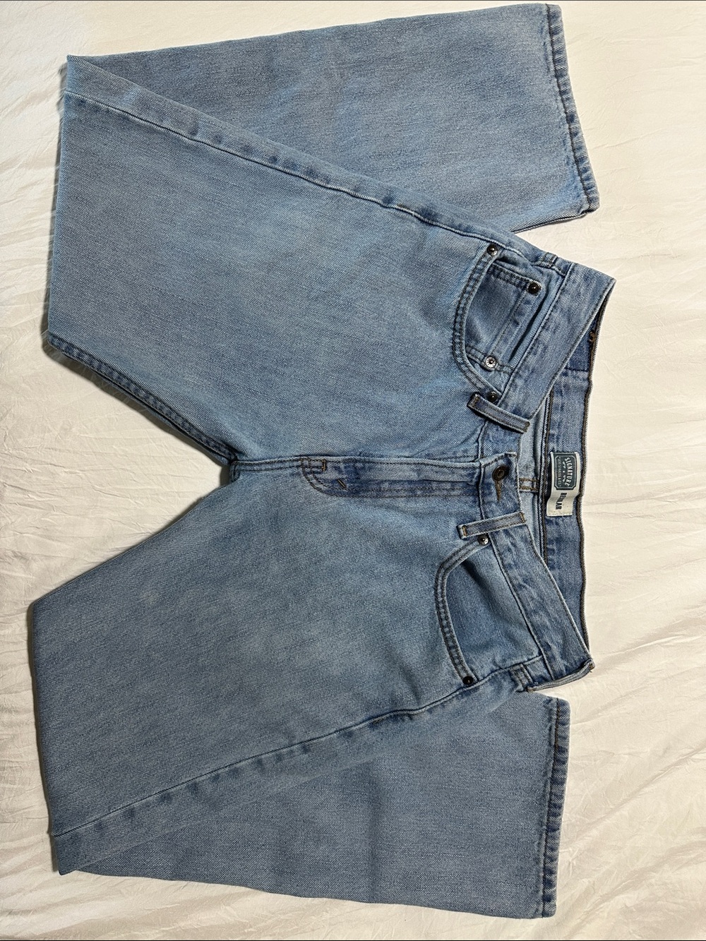 Signature by Levi Strauss Light Blue Straight Leg Men’s Jeans - Size 32 X 33